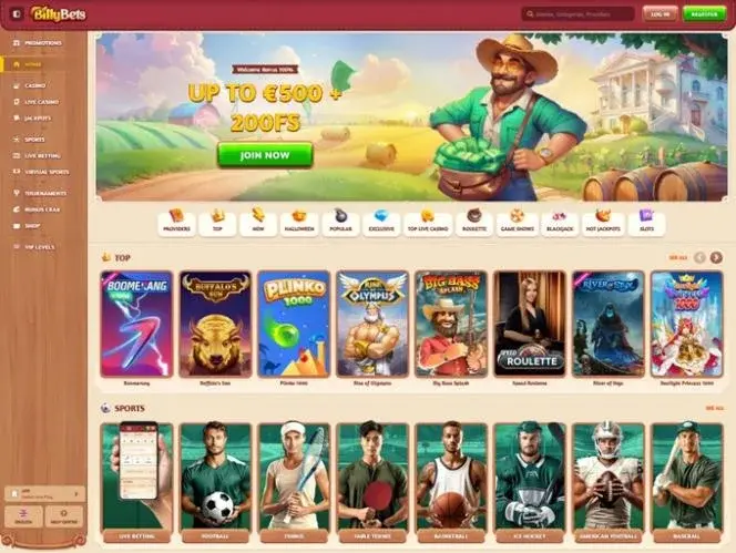 BillyBets Bildschirmfoto 3